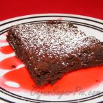Flourless chocolate cake