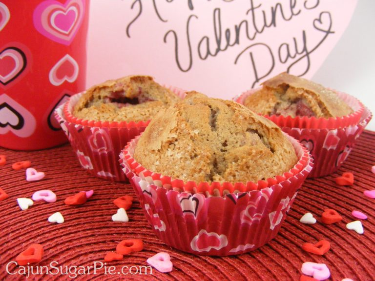 strawberry muffins