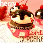 cherry cordial cupcakes