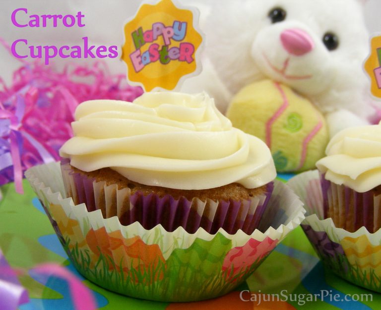 Easter Carrot Cupcakes