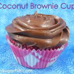 Coconut Brownie Cups