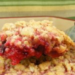 cranberry oat bars